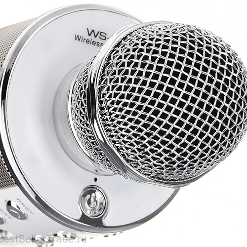 Караоке микрофон Wster WS 858 Серебро Wster