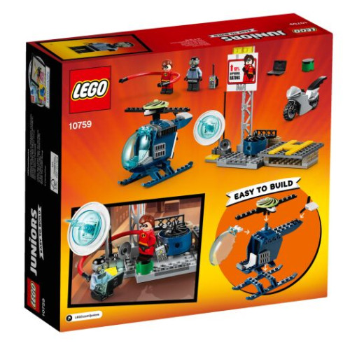Лего Набор LEGO Juniors Эластика Погоня на Крыше 10759 Детский Конструктор LEGO LEGO