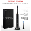 Электрическая Зубная Щетка Звуковая Seago SG998 Sonic 6 Режимов + 2 Насадки Черная