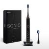 Электрическая Зубная Щетка Звуковая Seago SG998 Sonic 6 Режимов + 2 Насадки Черная
