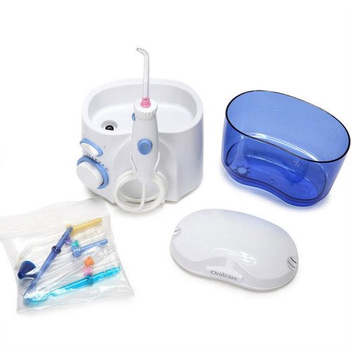 Стационарный Ирригатор Professional 9 насадок + 10 Режимов OralCare Белый OralCare