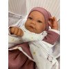 Силиконовая Коллекционная Кукла Реборн Испания Оригинал Reborn Девочка Полли ( Виниловая Кукла ) Антонио Хуан Высота 42 см