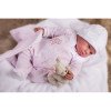 Силиконовая Коллекционная Кукла Реборн Испания Оригинал Reborn Девочка Берта ( Виниловая Кукла ) Антонио Хуан Высота 52 см