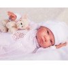 Силиконовая Коллекционная Кукла Реборн Испания Оригинал Reborn Девочка Берта ( Виниловая Кукла ) Антонио Хуан Высота 52 см