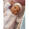 Силиконовая Коллекционная Кукла Реборн Испания Оригинал Reborn Девочка Берта ( Виниловая Кукла ) Антонио Хуан Высота 52 см