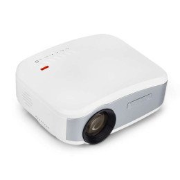 Портативный мини LED проектор 1500 lumen с динамиком + TV тюнер Cheerlux Белый