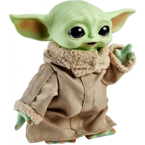 Малыш Йода Игрушка Мандалорец Со Звуком Грогу в Сумке Интерактивный Star Wars Mattel Original Mattel