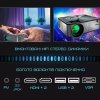 Домашний Проектор Мини WIFI 3200 Lumen с Динамиком + Bluetooth 5.0 Cheerlux C9 Pro 1920*1080 P Full HD