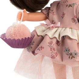Испанская Кукла Llorens Виниловая Кукла Коллекция Miss Minis "Miss Sara Pots" 52603