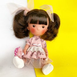 Испанская Кукла Llorens Виниловая Кукла Коллекция Miss Minis "Miss Sara Pots" 52603