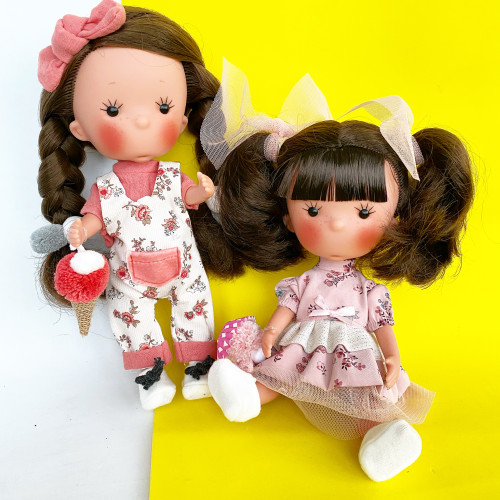 Испанская Кукла Llorens Виниловая Кукла Miss Minis "Miss Bella Pan" 52601 Llorens