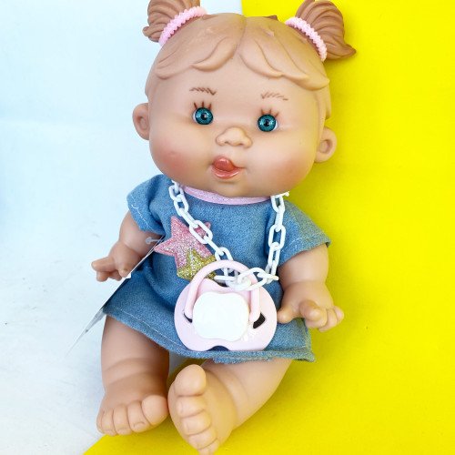 Ванильный Пупс Девочка Nines d`Onil Испанская Кукла Pepote Mini 26 см Nines d'Onil