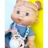 Ванільний Пупс Дівчинка Nines d`Onil Іспанська Лялька Pepote Mini 26 см