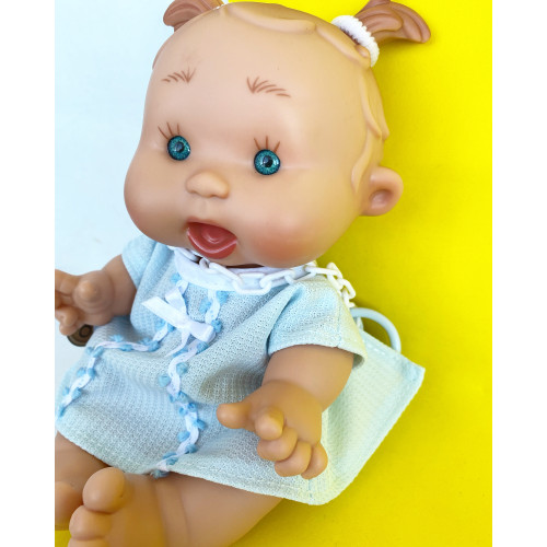 Іспанська Ванільна Лялька Пупс Nines d`Onil Дівчинка Pepote Mini 26 см Nines d'Onil