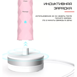 Электрическая Зубная Щетка Взрослая Звуковая Seago SG987 Розовая