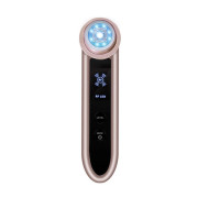 Микротоковый Массажер Для Лица RF + Светотерапия + EMS + Холодные Компрессы и Прибор Для Лифтинга и Подтяжки Мышц Лица