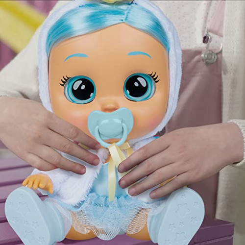 Край Беби Сидней Кукла Плакса Голубые Волосы Cry Baby Sydney 30 см IMC Toys