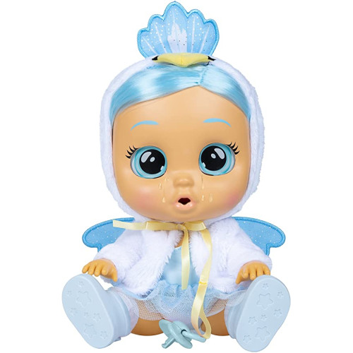 Край Беби Сидней Кукла Плакса Голубые Волосы Cry Baby Sydney 30 см IMC Toys