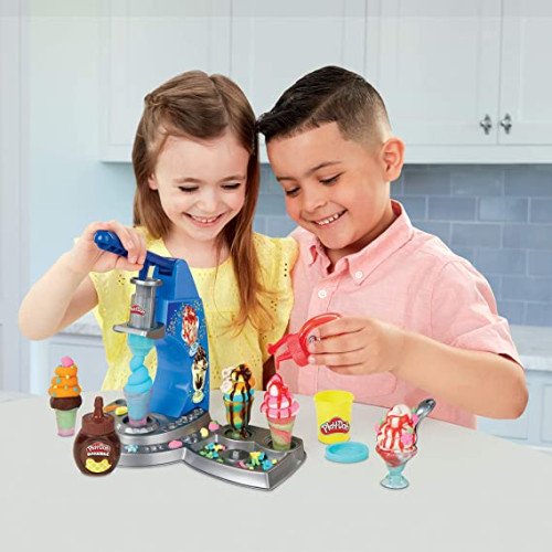 Игровой Набор Плей До Кухня Мороженое с Глазурью Play Doh Ice Cream Hasbro Hasbro