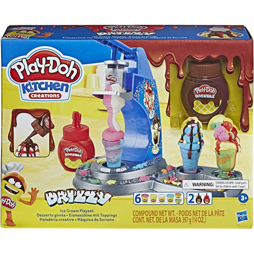Игровой Набор Плей До Кухня Мороженое с Глазурью Play Doh Ice Cream Hasbro Hasbro