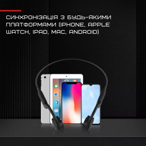 Кісткові Навушники Bluetooth Автономні з Вбудованим Чіпом Bluetrum та Картою Пам'яті на 16G Sainyer B20 Sainyer
