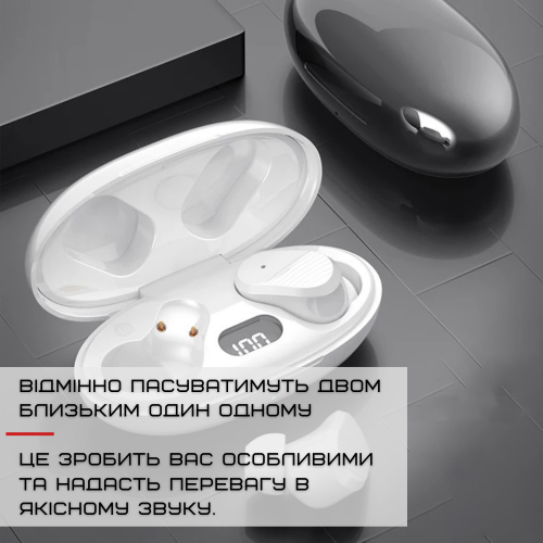 Беспроводные Bluetooth Наушники Вкладыши TWS Вакуумные со Встроенным Чипом JL Sainyer А68 Чёрные Sainyer