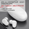 Беспроводные Bluetooth Наушники Вакуумные Вкладыши IPX5 со Встроенным Чипом JL Sainyer A68 Белые