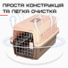 Переноска Для Кошек и Собак 48*32*30 см Контейнер Для Авиа Перевозок Животных с Металлическими Креплениями и Дверью + Замок до 9 кг