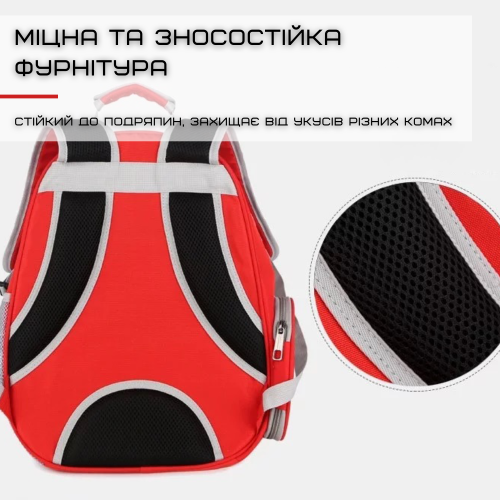 Рюкзак Переноска Для Кота с Прозрачными Стенками Сумка Рюкзак Для Животных до 7 кг Красная Zmaker