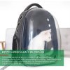 Рюкзак Переноска Для Кошек Сумка Рюкзак с Иллюминатором и Прозрачными Стенками Для Перевозки Животных до 7 кг