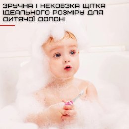 Электрическая Детская Зубная Щетка Звуковая с Таймером и LED Подсветкой Seago SG902 Розовая