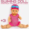 Плавающая Кукла Интерактивная Для Ванной Шарнирные Ножки Swimming Doll Девочка Плавчиха 33 см