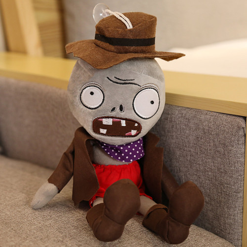 Мягкая Игрушка Зомби в Шляпе 30 см Растения Против Зомби Plants vs Zombies