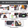 Дитячий Гель Бластер на Орбізах Пістолет Кулемет Скорпіон Автоматичний на Акумуляторі з Глушником Коліматором та Складним Прикладом + 5000 Кульок