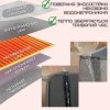 Электрическая Грелка Большая 100 см 3 Режима Экономичная Электрогрелка Для Офиса 200W 100 см с Ковриком Для Ног и Простым Управлением