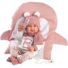 Силиконовая Коллекционная Кукла Реборн Ллоренс Испанская Кукла Reborn Девочка Карла ( Виниловая Кукла ) Llorens Оригинал Высота 42 см