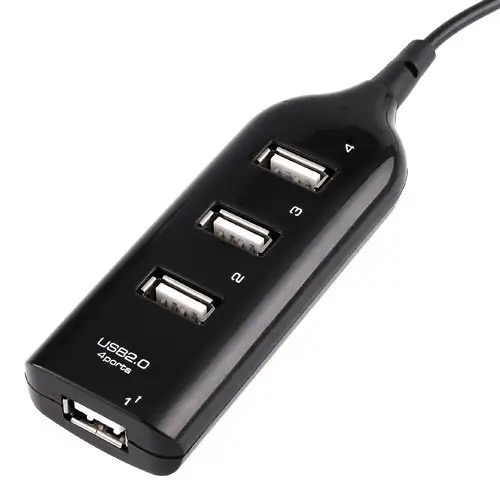 ЮСБ Хаб Розгалужувач на 4 Порта Трійник Концентратор USB 2.0 YIIOT