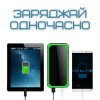 Портативный Повербанк 2в1 30000 mAh Внешний Аккумулятор в Защищенном Корпусе с Солнечной Батареей и Креплением Для Рюкзака + Мощный Фонарь и LED Индикатор DEJI S30