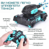  Игрушка Танк с Браслетом и Пультом Управления на Орбизах с Аккумулятором + LED Подсветка + Музыка + Демо Режим Радиоуправляемый Танк Вездеход с Гелиевыми Шариками Stunt Car Чёрный 