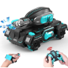  Игрушка Танк с Браслетом и Пультом Управления на Орбизах с Аккумулятором + LED Подсветка + Музыка + Демо Режим Радиоуправляемый Танк Вездеход с Гелиевыми Шариками Stunt Car Чёрный 