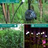 Фонарь Светильник Для Сада 2 Веточки LED Лампочки Декоративные Водонепроницаемые IPX5 Для Клумбы на Дачу 2в1 на Солнечной Батарее с Датчиком Света YIIOT