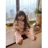 Силиконовая Коллекционная Кукла Реборн Reborn Девочка Лейла Полностью Анатомическая ( Виниловая Кукла ) Высота 55 см