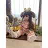 Силиконовая Коллекционная Кукла Реборн Reborn Девочка Лейла Полностью Анатомическая ( Виниловая Кукла ) Высота 55 см
