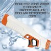 Водный Бластер на Аккумуляторе Мощный Электрический Пистолет Водяной с LED Экраном и Автоматическим Насосом Для Детей и Взрослых Zone Z One Оранжевый 0001
