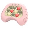 Электронный Поп Ит Антистресс Портативный Детская Развивающая Игрушка Беспроводная 4 Режима и Подсветка Pop It Pro Розовый 