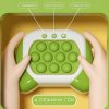 Электронный Pop It Pro Антистресс Детская Интерактивная Развивающая Игрушка 4 Режима + Подсветка Портативный Поп Ит Зелёный