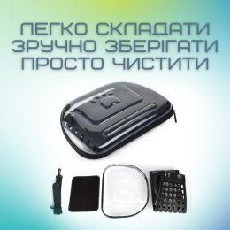 Сумка Переноска Для Невеликих Домашніх Тварин та Гризунів до 2 кг Складна Сумка Переносна Для Папуг Хом'ячків Шиншил 35*20 см Чорна