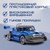 Гоночная Машинка Радиоуправляемая Скоростная с Паром и LED Подсветкой на Аккумуляторе STORM Синяя