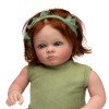 Силиконовая Коллекционная Кукла Реборн Reborn Девочка Мэгги (Виниловая Кукла) Высота 60 см