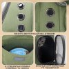 Рюкзак Для Кота с Прозрачными Стенками 42*34*27 см Переноска Для Путешествий с Животными до 7 кг MoorPet Зеленая
